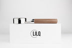 LILQ 58mm Bottomless Naked 2 Ears Lay Flat Portafilter Compatible with Profitec GO and E61 Grouphead Machines– Includes 18–20g Basket - (Walnut, 58mm For E61) - Image 5