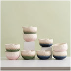 8pcs Matcha Tea Set Kiln-Changed Ceramic Bowl With Spout Whisk Tea-Making Tool(005) - Image 4
