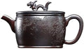 Tea Kettle Handmade Dragon and Phoenix Han Dynasty Tile Teapot Home Tea Room Tea Infuser Ceramic Tea Infuser by Unknown