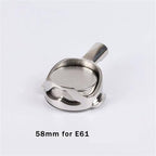 Bottomless Hollow Portafilter,58MM 2ears For E61, Compatible For EXPOBAR, Steel Coffee Filter Espresso Modified(58mm head-E61) - Image 2