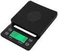 1pc Kitchen Tools Coffee Scale with Timer Digital Multifunction Weighing Scale 3kg/0.1g Pour Over Drip Espresso Scale Display(Black 5kg 0.1g) by Unknown