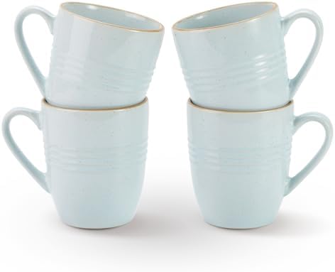 famiware Jupiter Coffee Mugs Set of 4, 13oz Coffee Mug Cups with Handle by Famiware