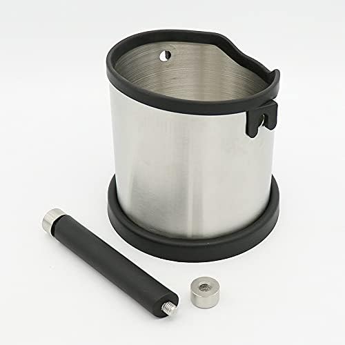 Stainless Steel Coffee Grounds Knock Out Box Espresso Waste Bin Recycle Holder - Image 7