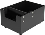 DIBTSA Espresso Knock Box,Coffee Grounds Pucks Knock Box with Removable Rubber Knock Bar and Non-Slip Base (Matte Black) by DIBTSA