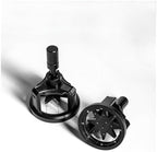 Adjustable Self Leveling Espresso Tamper 51mm 58mm 54mm Calibrated Rotating Coffee Distributor & Tamper Tool For Barista Black(58mm) - Image 3