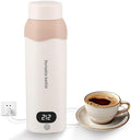 Travel Electric Kettle Small 304 Stainless Steel Portable Kettle with Automatic Shut Off & 6 Temperature Control for Coffee/Tea/Milk, 450mL Mini Hot Water Boiler by YOIDOO