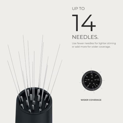 Normcore WDT V4, Retractable 14-Needle Espresso Tool, Black - Image 4