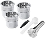 Compatible With ILLY，Y3.2 Mahine,Stainless Steel Reusable Coffee Filter Support Refillable Capsules Cup Pod(Clear) by Unknown