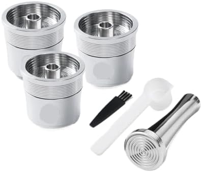 Compatible With ILLY，Y3.2 Mahine,Stainless Steel Reusable Coffee Filter Support Refillable Capsules Cup Pod(Clear) by Unknown