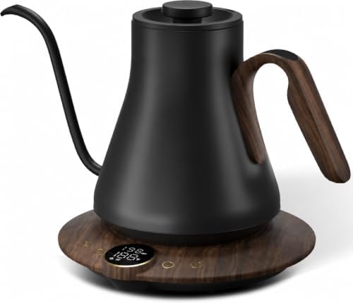 Cocinare FLOW B9 Gooseneck Electric Kettle ±1°F Temperature Control by Cocinare