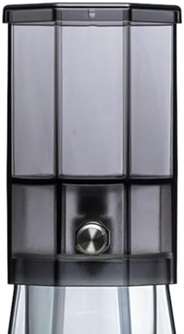 Iced Coffee Maker Cold Brew Coffee Maker Glass Carafe Drip Coffee Maker Glass Pitcher Portable Build Heat Resistant Lid Detachable Washable Parts Comp, Black - Image 2