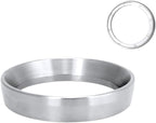 Coffee Dosing Ring Magnetic 51mm 53mm 58mm Stainless Steel Espresso Funnel Compatible with Delonghi Breville Portafilter Barista Accessories(51mm) by Unknown