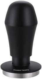 54mm Espresso Tamper 30lbs Calibrated Coffee Tamper Stainless Steel Base Hand Tamper for 54mm Bottomless Portafilter Tamper for Espresso Machine-Flat Base, Black by Unknown