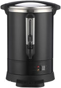 100-Cup (14L) Commercial Coffee Urn – Stainless Steel Electric Hot Beverage Dispenser with Fast Brew & Double-Wall Insulation, Easy to Clean for Large Events, Catering, Churches, and Gatherings by LIZHOUMIL