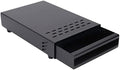 Stainless Steel Coffee Knock Box Drawer With Non Slip Feet, Rubber Lever Coffee Machine Drawer For Household Shop Knockbox With Drawer Coffee Knockout Drawer(Black) by Pwshymi