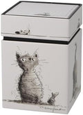 Goebel Peter Schnellhardt Tea Tin with Cat Band by Goebel