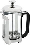 La Cafetière Roma 8 Cup Cafetière, Stainless Steel French Press Coffee Maker, 850ml Heat Resistant Cafetière with Fine-Mesh Filter, Ideal for Loose Tea and Ground Coffee, Dishwasher Safe by La+Cafeti%C3%A8re