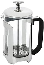 La Cafetière Roma 8 Cup Cafetière, Stainless Steel French Press Coffee Maker, 850ml Heat Resistant Cafetière with Fine-Mesh Filter, Ideal for Loose Tea and Ground Coffee, Dishwasher Safe by La+Cafeti%C3%A8re