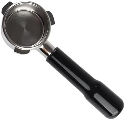 Stainless Steel 54mm Bottomless Portafilter for 8 Series 3 Ear Coffee Machines Ergonomic Handle for Improved Coffee Extraction - Image 3