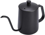 Stainless Steel Gooseneck Tea Kettle, Long Narrow Spout Drip Pot, Teapot for Stovetop for Use In Home, Office and Other Environments (600ml Teflon Black) - Image 7