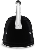 SMEG Stovetop Whistling Kettle – 50s Retro Style, 2.3 Liter (10 Cup / 2.4 Quart) Stainless Steel Tea Kettle with Iconic Design & Whistle – Premium Kitchen Statement Piece-Black - Image 5