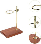 Coffee Filter Holder,Coffee Maker Part Wood Coffee Dripper Stand Drip Coffee Stand for Desktop Household Shop - Image 4