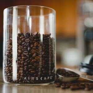 AirScape Stainless Steel Coffee Canister & Scoop Bundle | Dry Goods Storage - Image 6