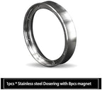 Multi-Size Stainless Steel Dosing Ring Funnel 51/53/57.5/58/58.35mm Espresso Portafilter Brewing Accessory(58.35MM) - Image 2