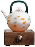 Tea Pot Handmade Heat-resistant Glass Teapot Household Teapot Teapot Kettle Electric Ceramic Stove Set Teapot for Infuser(B) by Unknown