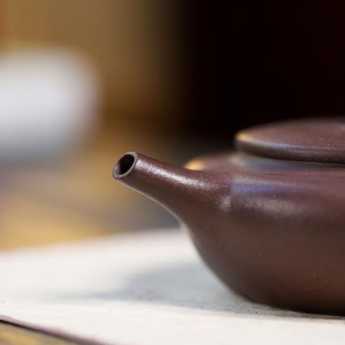 Tea Pots For Loose Tea Handmade Purple Clay Pot Kung Fu Teapot Afternoon Tea Tea Party Teapot Conference Room Tea Set Tea Infuser Pot - Image 4