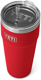 YETI Rambler 26 oz Straw Cup, Vacuum Insulated, Stainless Steel with Straw Lid by Unknown