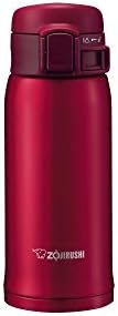 Zojirushi SM-SE36RZ Stainless Steel Vacuum Insulated Mug, 12-Ounce, Garnet Red by Unknown