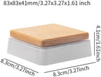 Digital Scale with Timer Electronic Weighing Scale for Kitchen Coffee White, White - Image 3