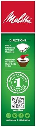 Melitta #4 Cone Coffee Filters, White, 100 Count (Pack of 6) 600 Total Filters Count - Packaging May Vary - Image 4