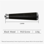 51/54/58mm Coffee Bottomless Naked Portafilter M10 Wood Handle, Compatible With Delonghi, Compatible With Breville, Espresso Accessory Barista Tools(M10 DZ) - Image 2