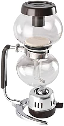 JITEM Cafetera Syphon Coffee Maker Japanese Style Vacuum Glass Siphon Pot Percolators 3 Cups 360ML Glass Tabletop Manual Siphon Coffee Maker for Coffee or Tea - Image 4