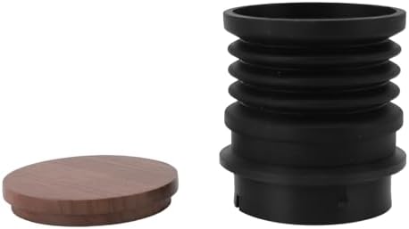 Jiawu Single Dose Bin Efficient Walnut Silicone Coffee Grinder Blower for Encore, Convenient Use for Coffee Enthusiasts and Professionals, Material: Walnut Wood - Image 6