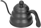 Gooseneck Pot, Black PTFE Stainless Steel Coffee Kettle for Gas, Electric, Induction Stove, Brewing like a Pro, Ergonomic Design, 3 Layer Composite Base, Pour Over Coffee Maker - Image 3
