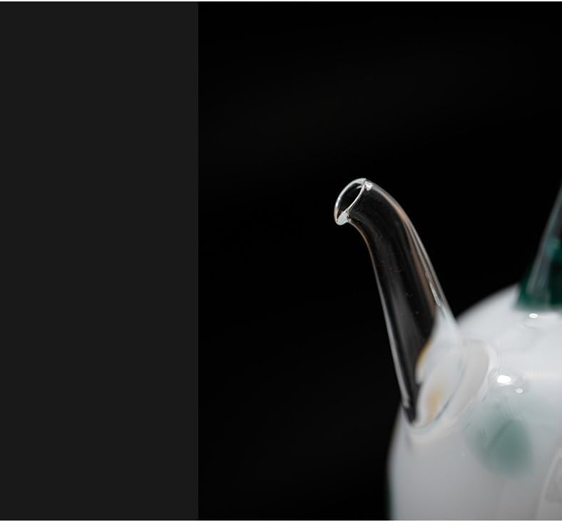 Tea Pot Handmade Heat-resistant Glass Teapot Household Teapot Teapot Kettle Electric Ceramic Stove Set Teapot for Infuser(B) - Image 3
