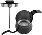 FABULETTA Stainless Steel For Pour Over for kettle with Gooseneck Spout and Built-in Thermometer for Coffee Drip Brewing, 550ml Capacity, Kitchen Tea for kettle - Image 7