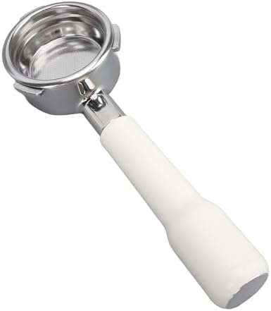Kadimendium 58mm 3 Ears Bottomless Portafilter for Barsetto, Stainless Steel Material, Extraction Improvement, for Home and Professional Baristas (White) - Image 3