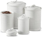Nihow Food Storage Jar, Ceramic Canister Sets for The Kitchen,Set of 4 by Nihow