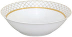 Lorren Home Trends 57-Piece Porcelain Dinnerware Set, Beatrice, Service for 8 - Image 2