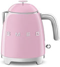 SMEG Mini 50's Retro Style 3 Cup Electric Kettle with Double Wall Anti Slip Base and Water Level Indicator (Pink) by Unknown