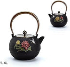 Cast Iron Tea Pot Set Japanese teapot Tetsubin Kettle Drink Kungfu Tools Stainless Steel - Image 3