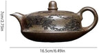 Tea Kettle Hand-carved Household Ceramic Teapot Portable Travel Teapot Ceramic Tea Infuser - Image 2