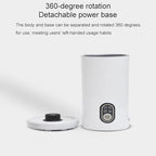 Milk Foam Machine, Magnetic Drive, Efficient Whipping, 304 Stainless Steel Inner Tank, 360-degree Rotating Base, Three-dimensional Vortex Foaming, Enjoy Fine Milk Foam with Ease - Image 7