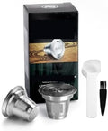 Reusable Coffee Capsule Stainless Steel Refillable Coffee Filter(Light green) by Unknown