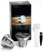 Reusable Coffee Capsule Stainless Steel Refillable Coffee Filter(Light green) by Unknown