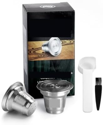 Reusable Coffee Capsule Stainless Steel Refillable Coffee Filter(Light green) by Unknown